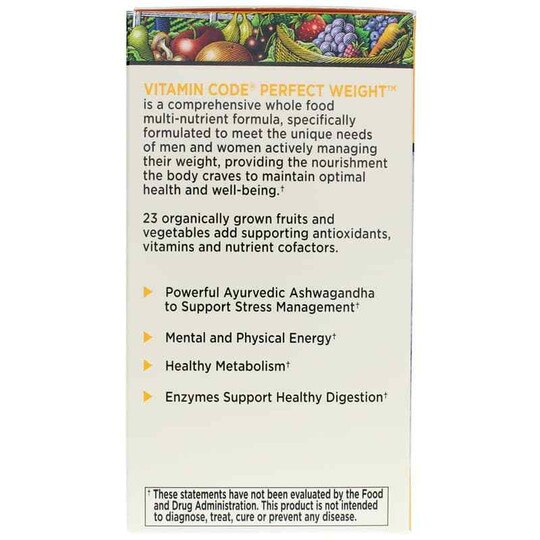 Vitamin Code Perfect Weight Whole Food Multivitamin, GOL